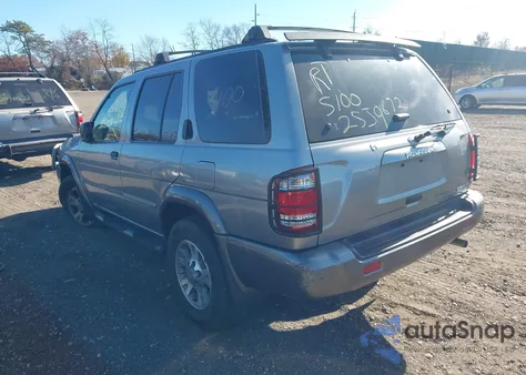 2001 Nissan Pathfinder Se из США, поврежденный, VIN JN8DR07YX1W511348